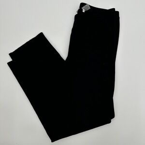 Chicos Pants Womens 2‎ Knit Pull On Stretch Slim Ankle Leggings Ponte Classic